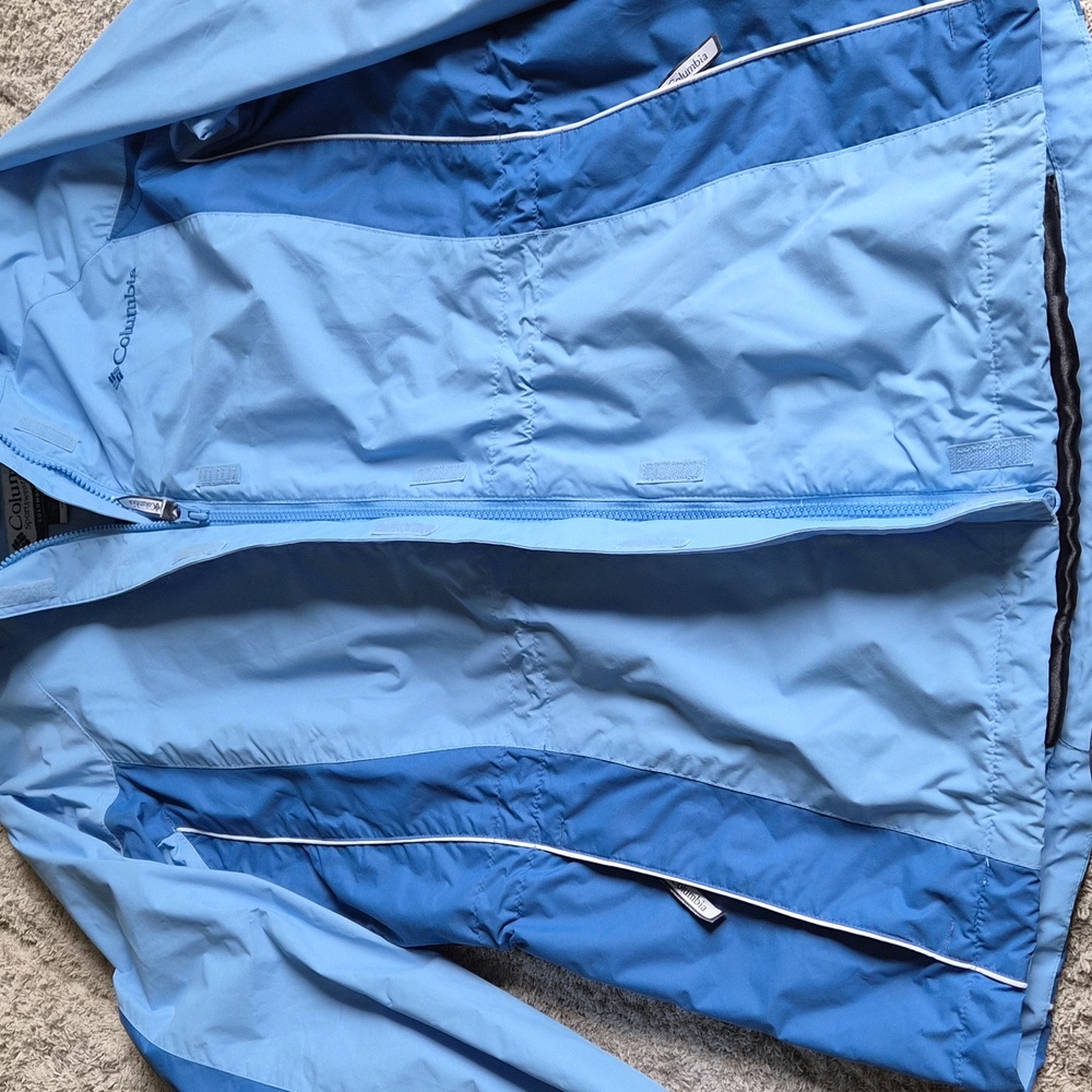 Columbia 3 In 1 Interchange Jacket Complete Women's Size M Blue - Picture 7 of 16